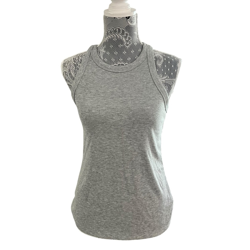 Ultralite Women’s Basic Racerback Tank Top Size Small Gray